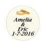 Caneta de casamento econômica personalizada