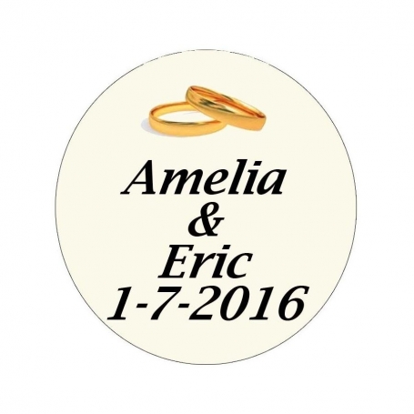 Caneta de casamento econômica personalizada