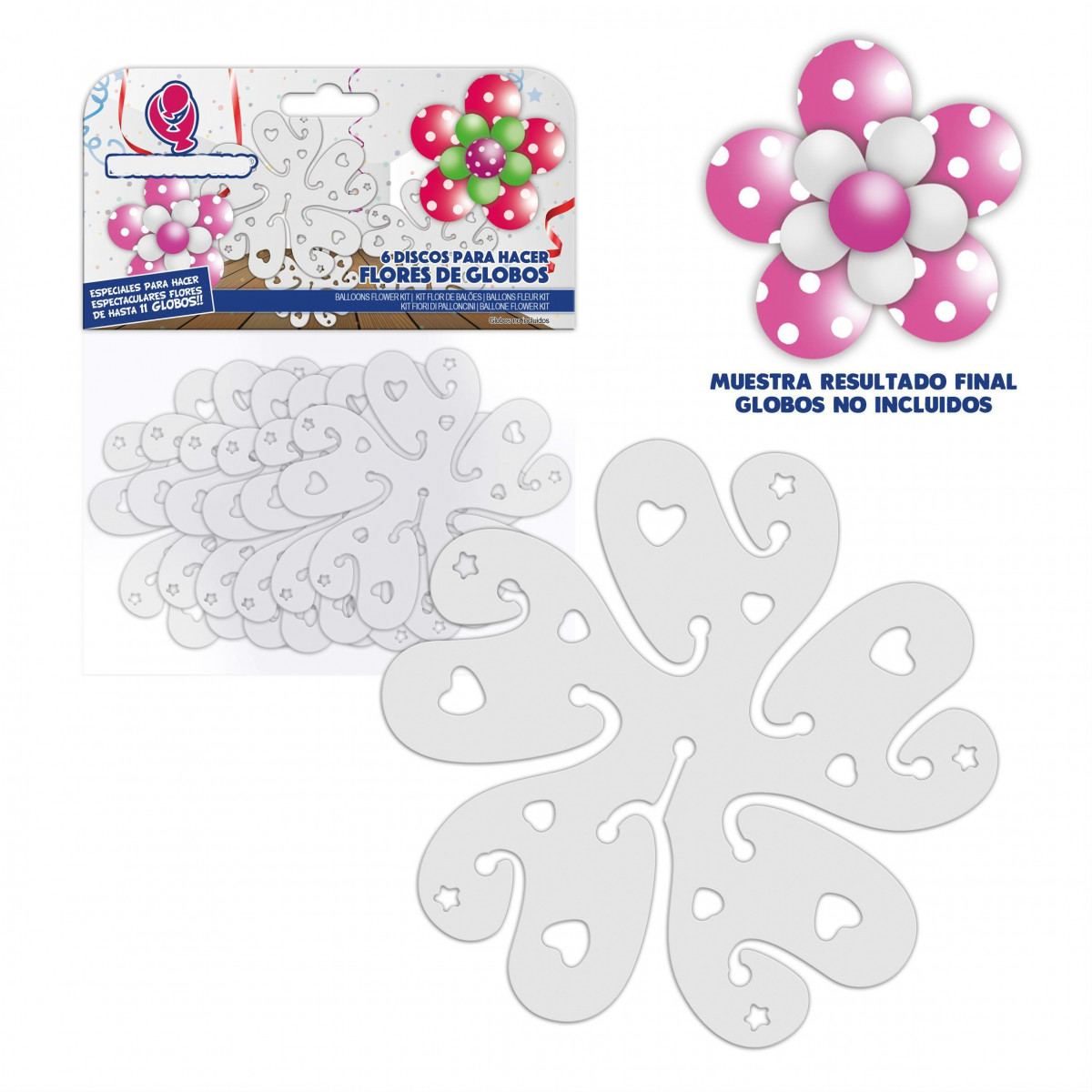 Pack pack para balões para fazer flores