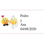 Etiquetas de casamento personalizadas