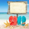 Verão e praia, presentes de mercadoria, artigos de publicidade, produtos promocionais para clientes de atacado