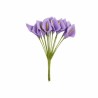 Flores de papel para decorar presentes e broches para decorar detalhes da Comunhão